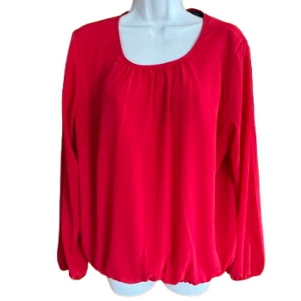 Tommy Hilfiger women's blouse, Size L NWOT (A3) - Picture 2 of 6